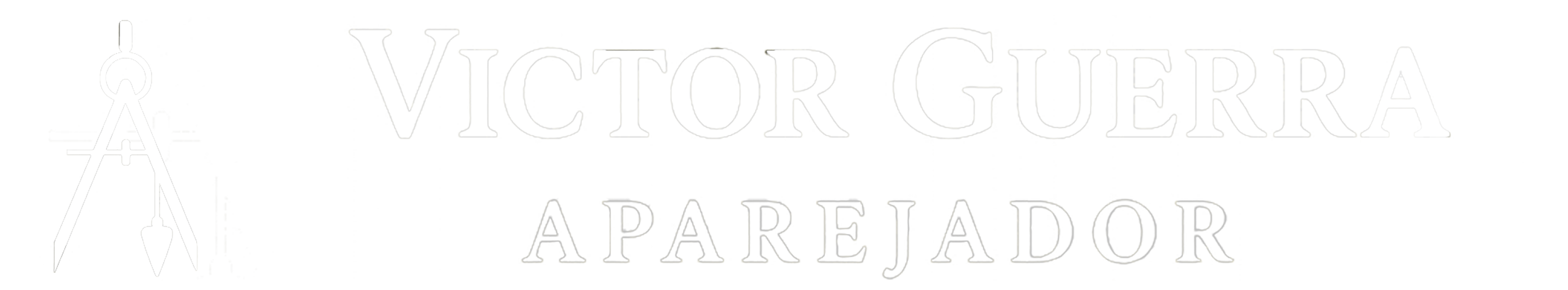 Logo Víctor Guerra_aparejador_compose_Final-BLANCO_500px